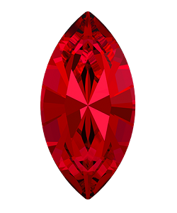 Swarovski 4228 Xilion Navette Fancy Stone 5x2.5mm Scarlet (720 Pieces) 